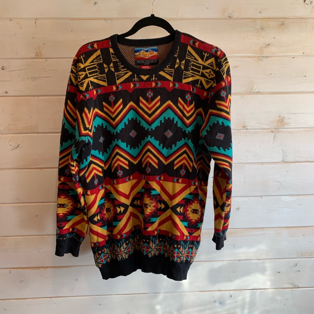 Empyre Surplus Co. | Aztec Crewneck Sweater